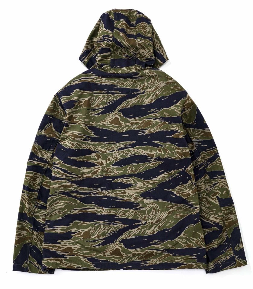 Outerwear The Real McCoy's | Tiger Camouflage Parka/Tadpole Green ⋆ ...